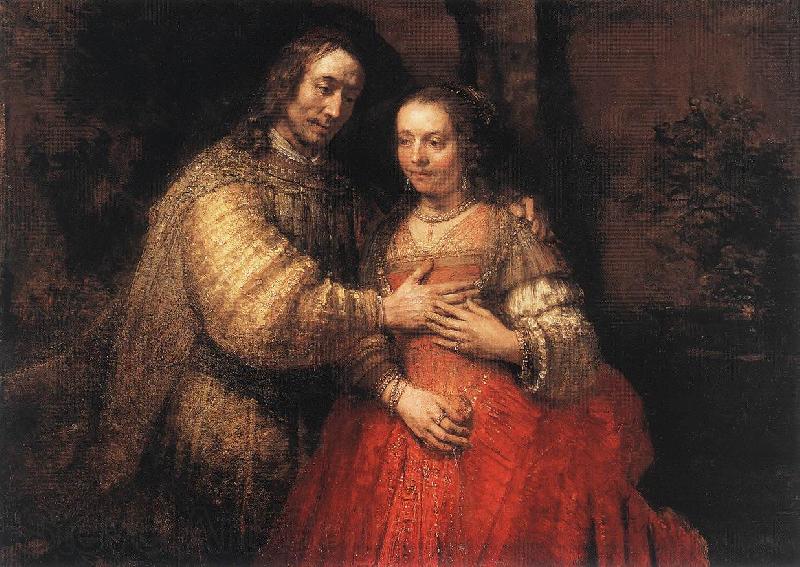 REMBRANDT Harmenszoon van Rijn The Jewish Bride t